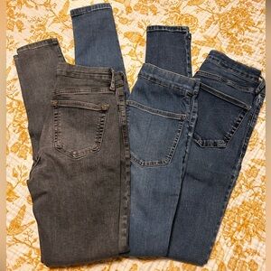 TALL Women's Jeans Set - 2 Blue and 1 Gray